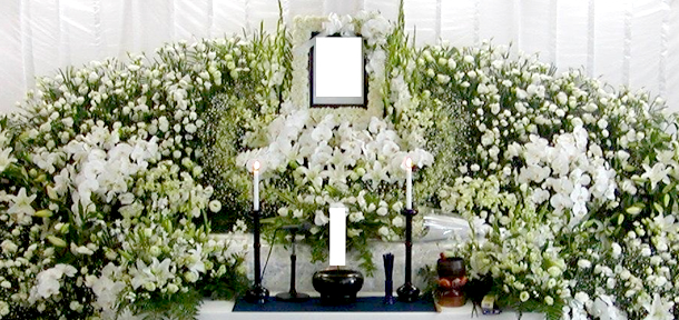 フローラルプラン　生花祭壇例